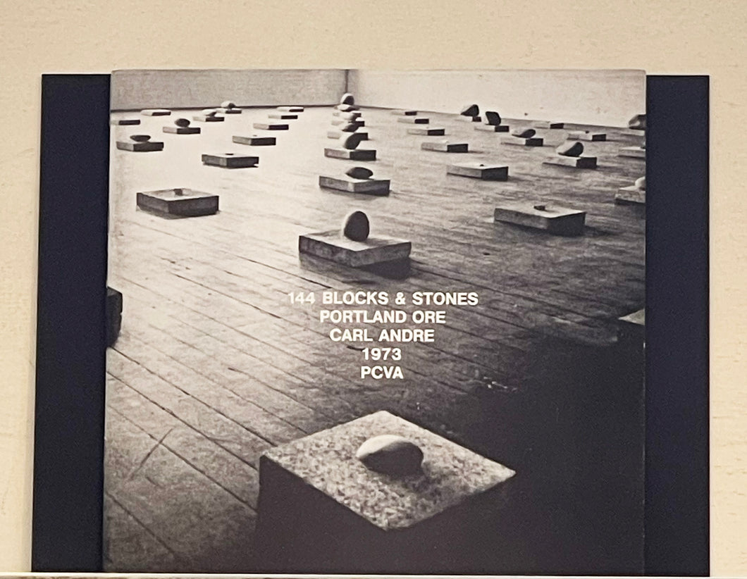 144 Blooks & Stones Carl Andre
