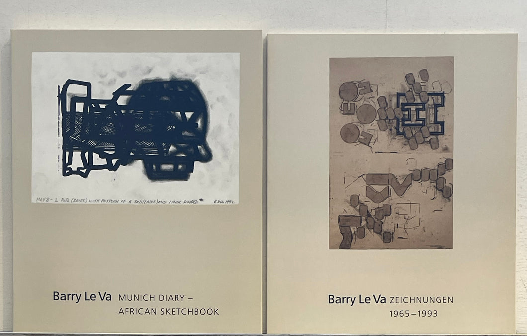 Barry Le Va: Munich Diary--African Sketchbook & Zeichnungen