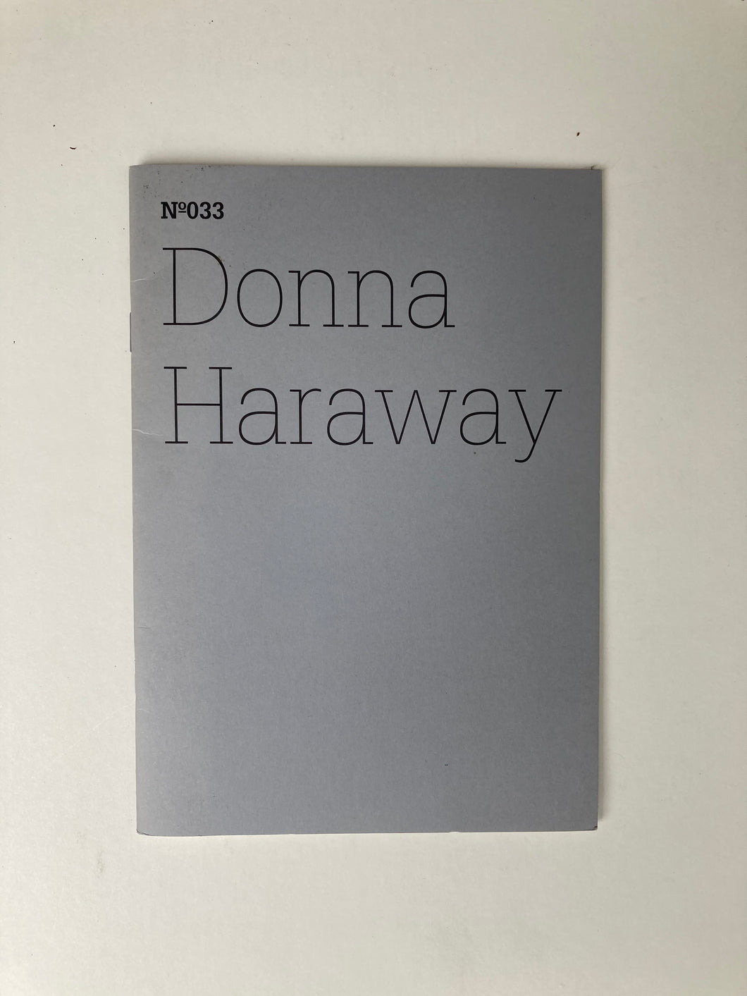 100 Notes -- 100 Thoughts: Donna Haraway
