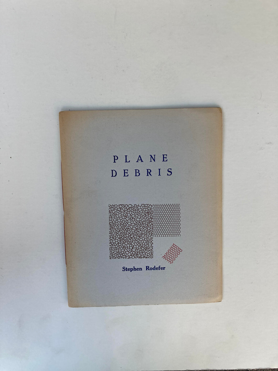 Plane Debris by Stephen Rodefer (Signed)